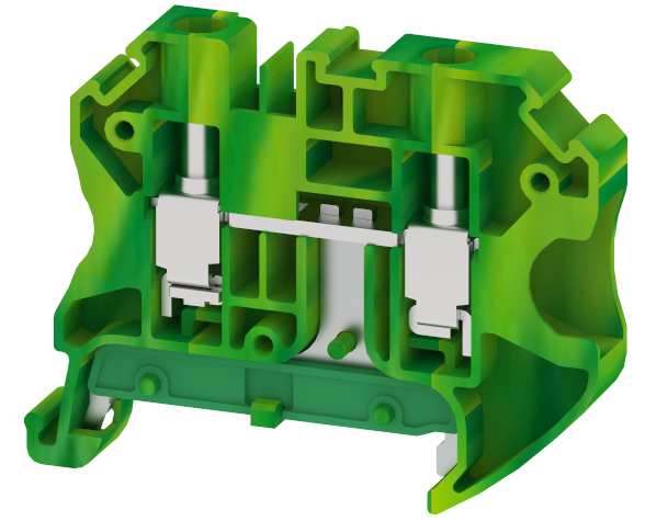 TGQ6 Terminal Blocks Screw Connection Ground Terminal Blocks Manufacturer and Supplier in India – Elmex 