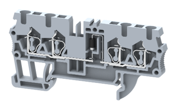 SQ2.5-2X2+D1 Terminal Blocks Spring Cage Connection Diode Terminal Blocks Manufacturer and Supplier in India – Elmex 