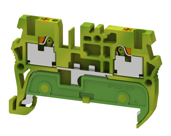 PGQ1.5 Terminal Blocks Push In Connection Ground Terminal Blocks Manufacturer and Supplier in India – Elmex 