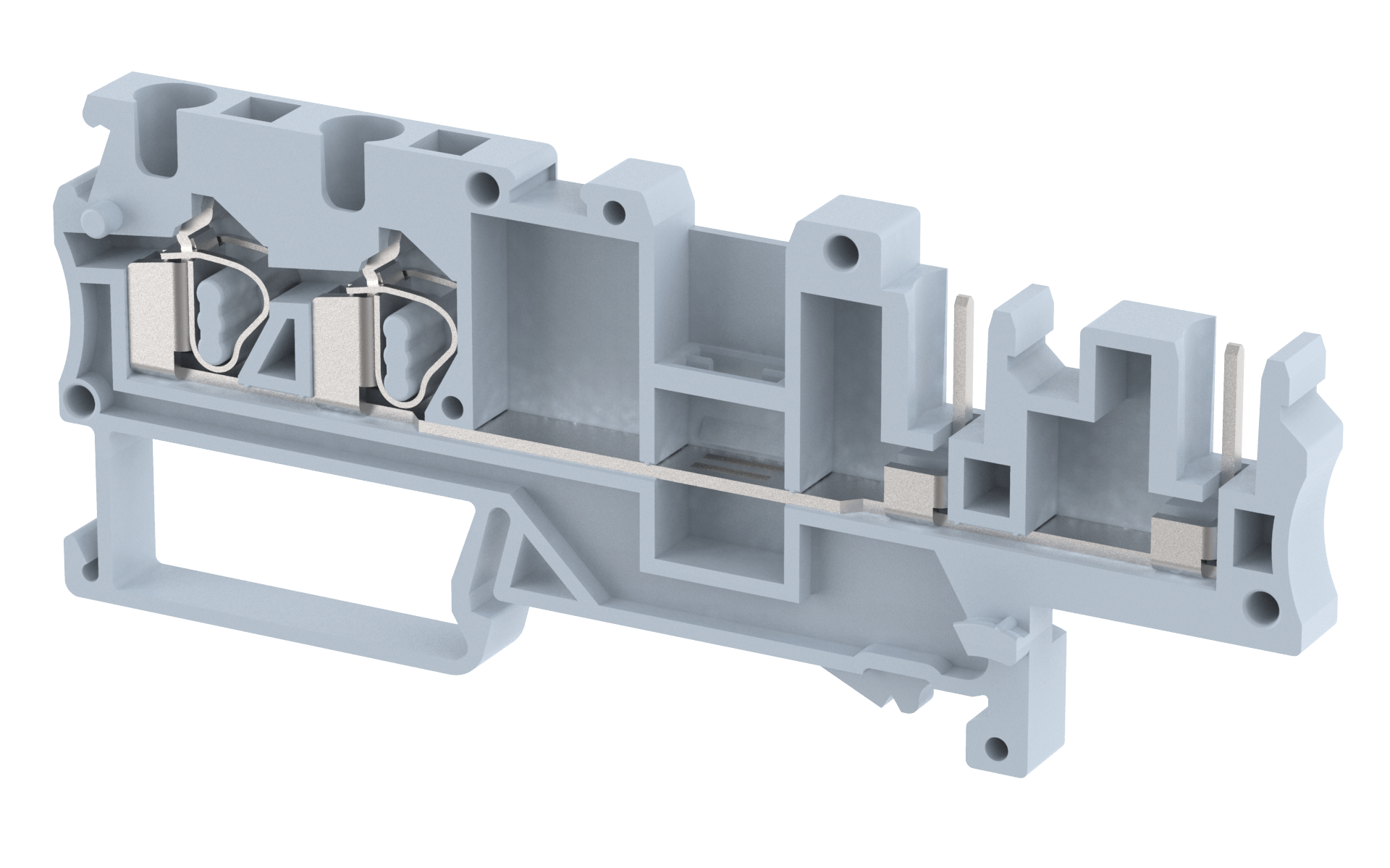 DST2.5-2C2P Terminal Blocks Spring Cage Connection Pluggable Terminal Blocks Manufacturer and Supplier in India – Elmex 