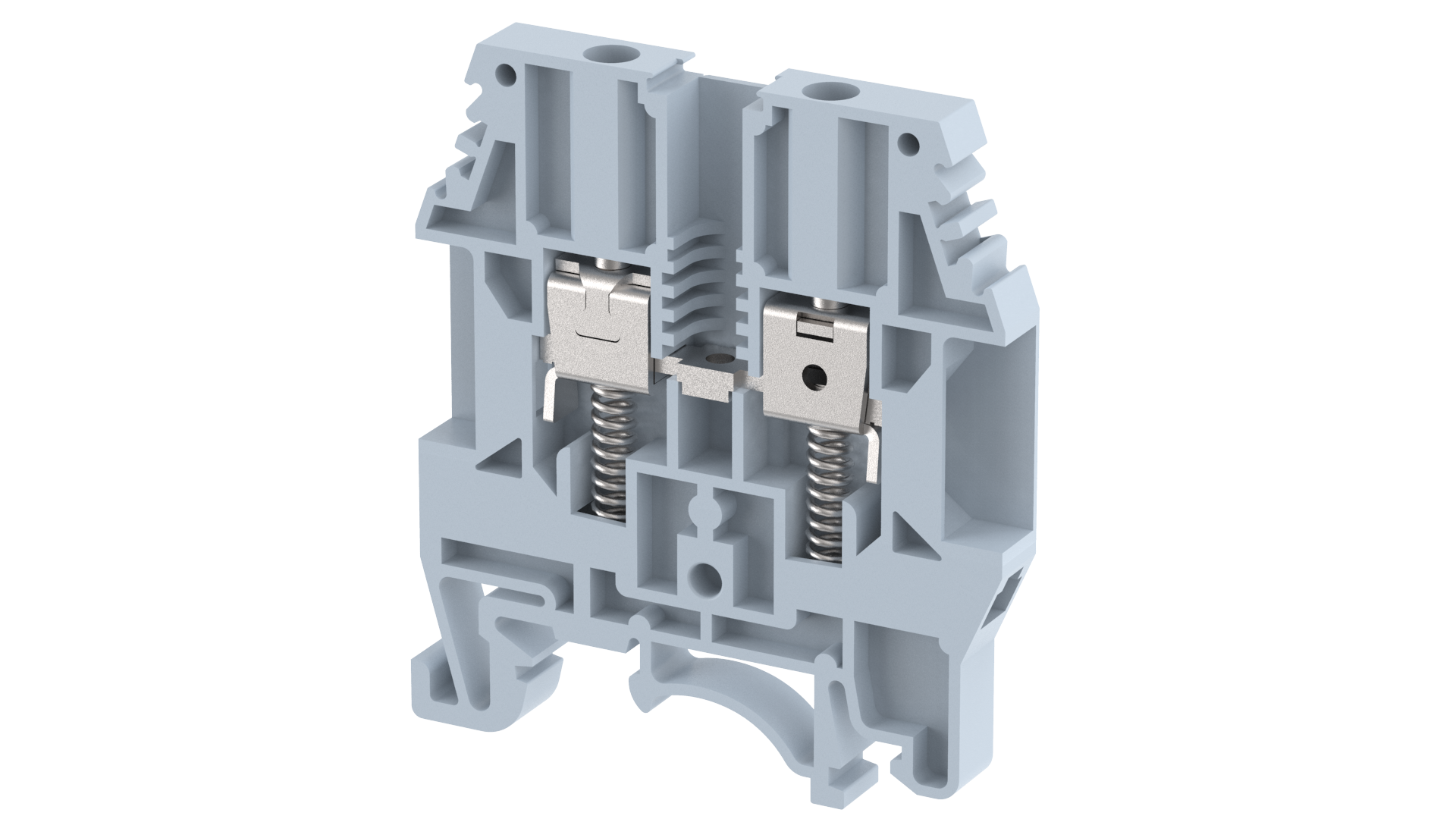 KULT4 Terminal Blocks Screw Connection with spring support Feed Through Terminal Blocks Manufacturer and Supplier in India – Elmex 