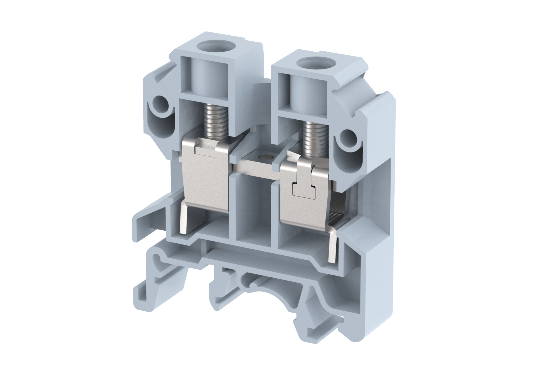 KUT10 Terminal Blocks Screw Connection Feed Through Terminal Blocks Manufacturer and Supplier in India – Elmex 