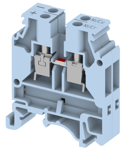 KUT4NTC-E Terminal Blocks Screw Connection Thermocouple Terminal Blocks Manufacturer and Supplier in India – Elmex 