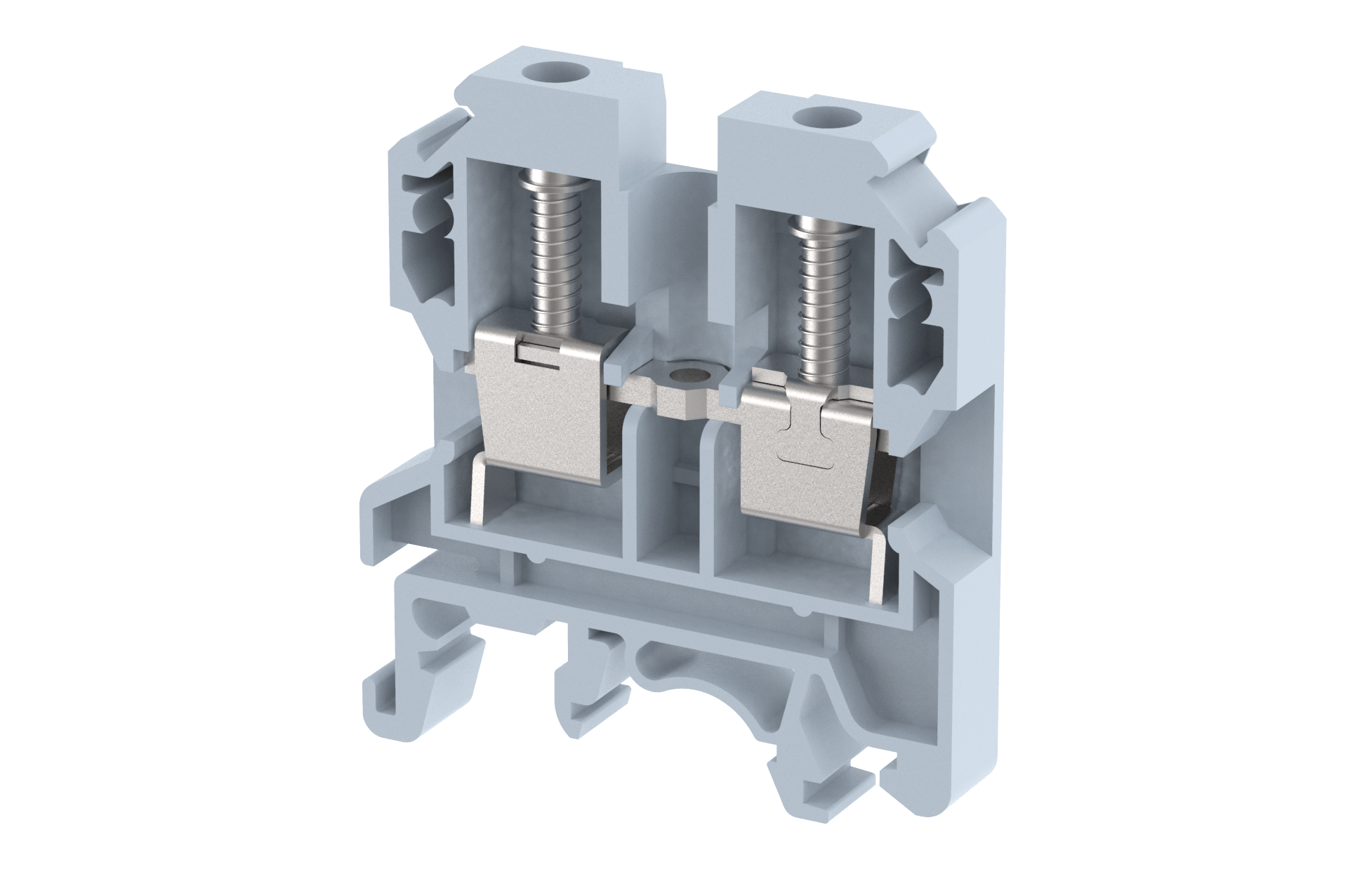 KUT6 Terminal Blocks Screw Connection Feed Through Terminal Blocks Manufacturer and Supplier in India – Elmex 