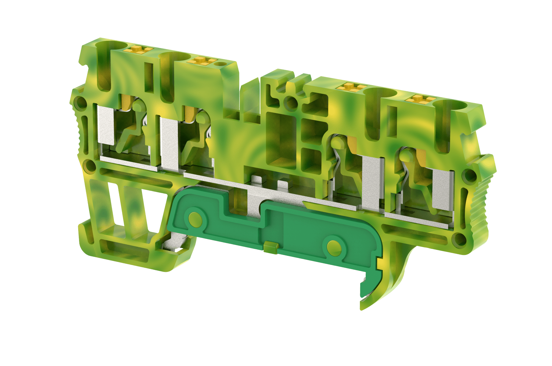 PGQ2.5-2X2 Terminal Blocks Push In Connection Ground Terminal Blocks Manufacturer and Supplier in India – Elmex 
