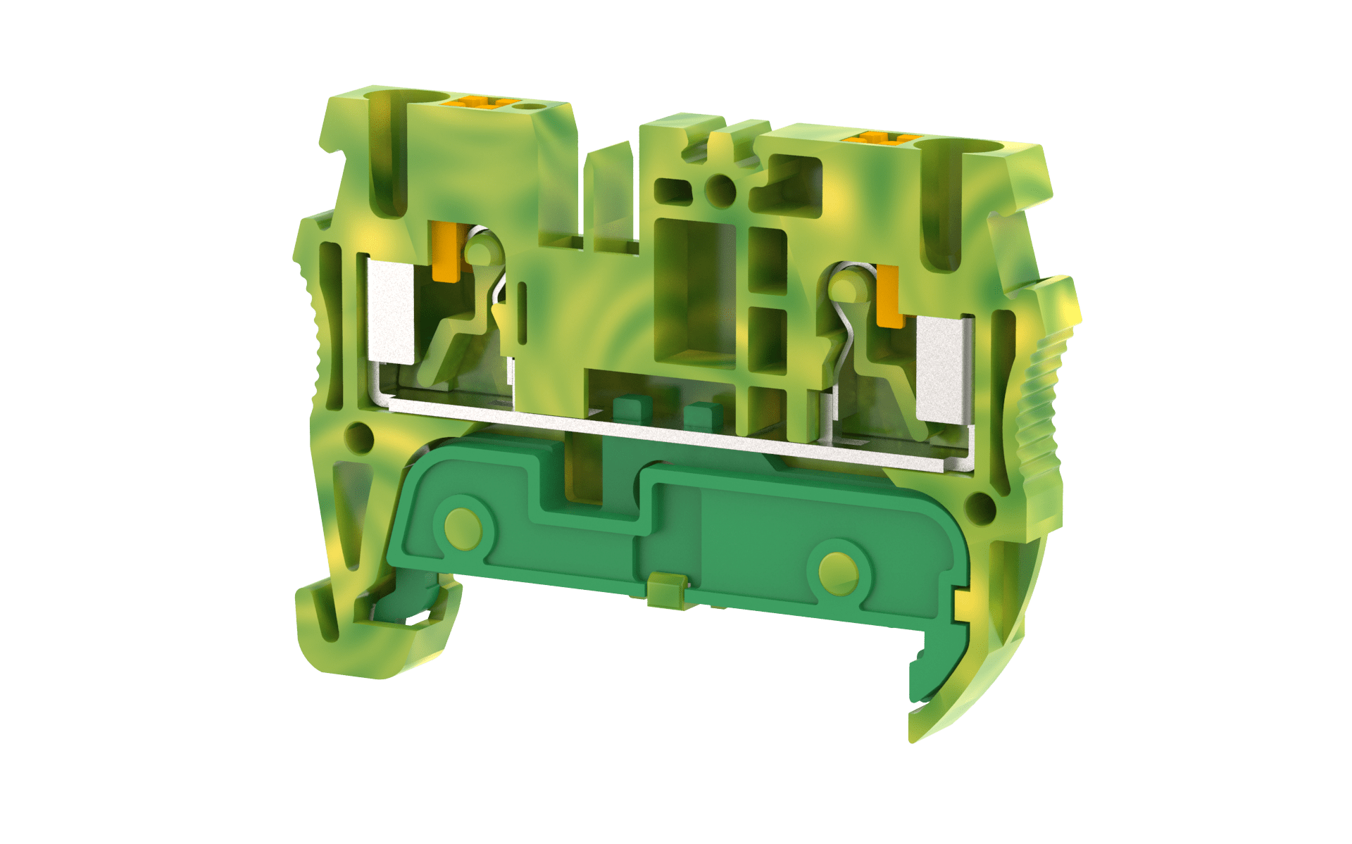 PGQ2.5 Terminal Blocks Push In Connection Ground Terminal Blocks Manufacturer and Supplier in India – Elmex 