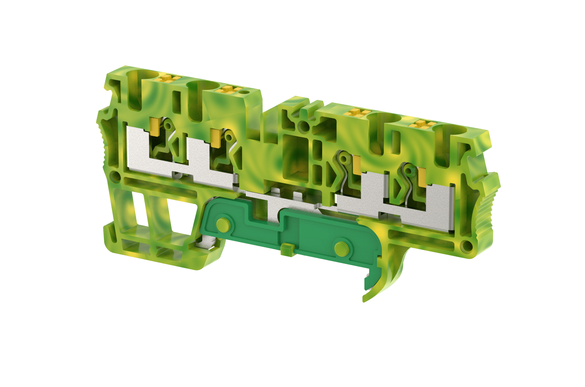 PGQ4-2X2 Terminal Blocks Push In Connection Ground Terminal Blocks Manufacturer and Supplier in India – Elmex 