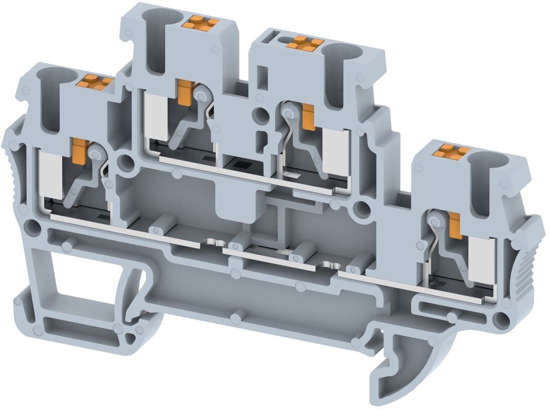 PQ2.5-2T Terminal Blocks Push In Connection Multi Level Terminal Blocks Manufacturer and Supplier in India – Elmex 