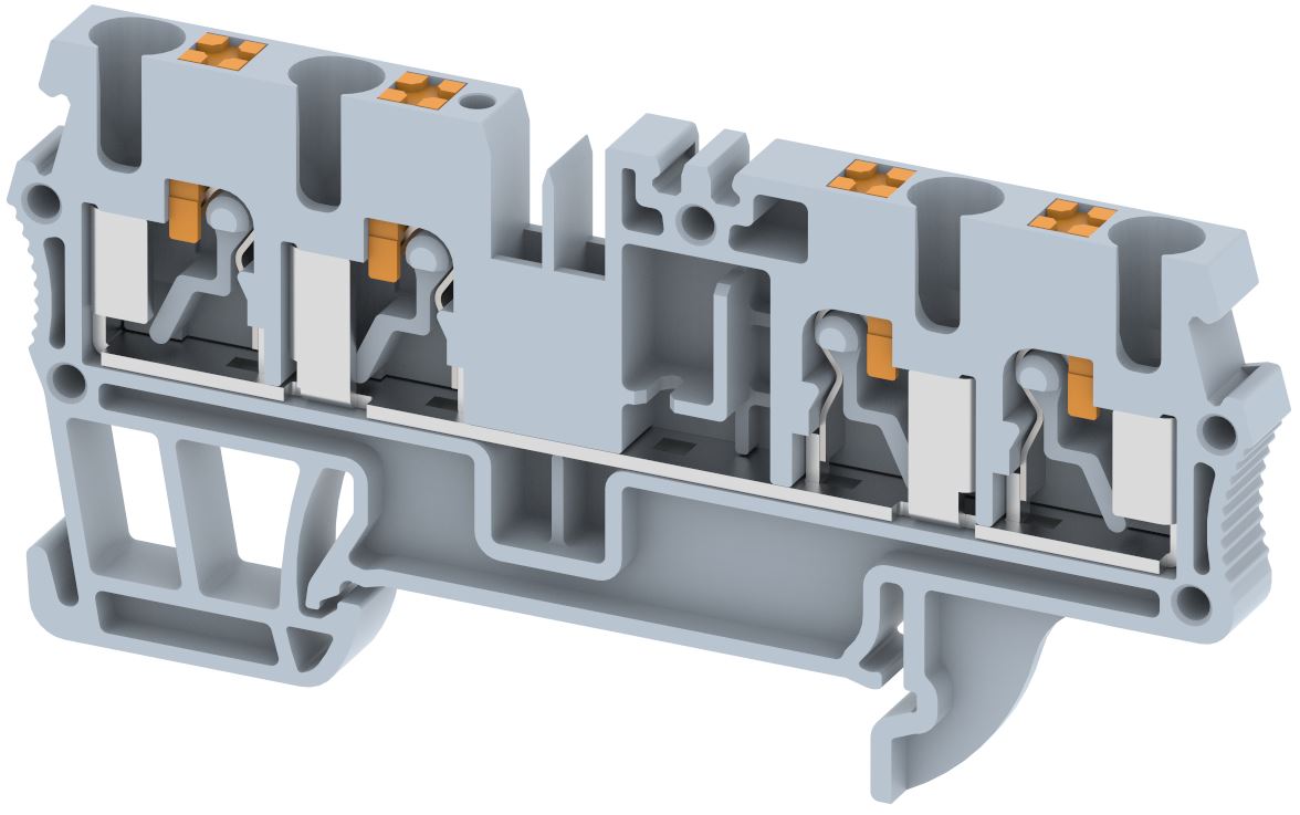 PQ2.5-2X2 Terminal Blocks Push In Connection Multi Conductor Terminal Blocks Manufacturer and Supplier in India – Elmex 