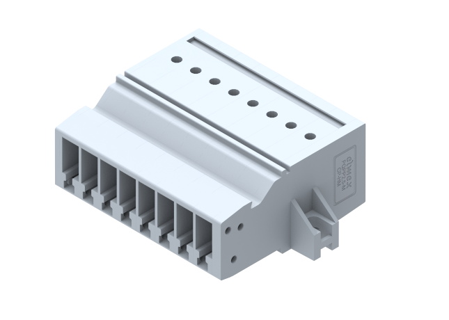 PQPP2.5M-HM8W Terminal Blocks Push In Connection Pluggable Terminal Blocks Manufacturer and Supplier in India – Elmex 