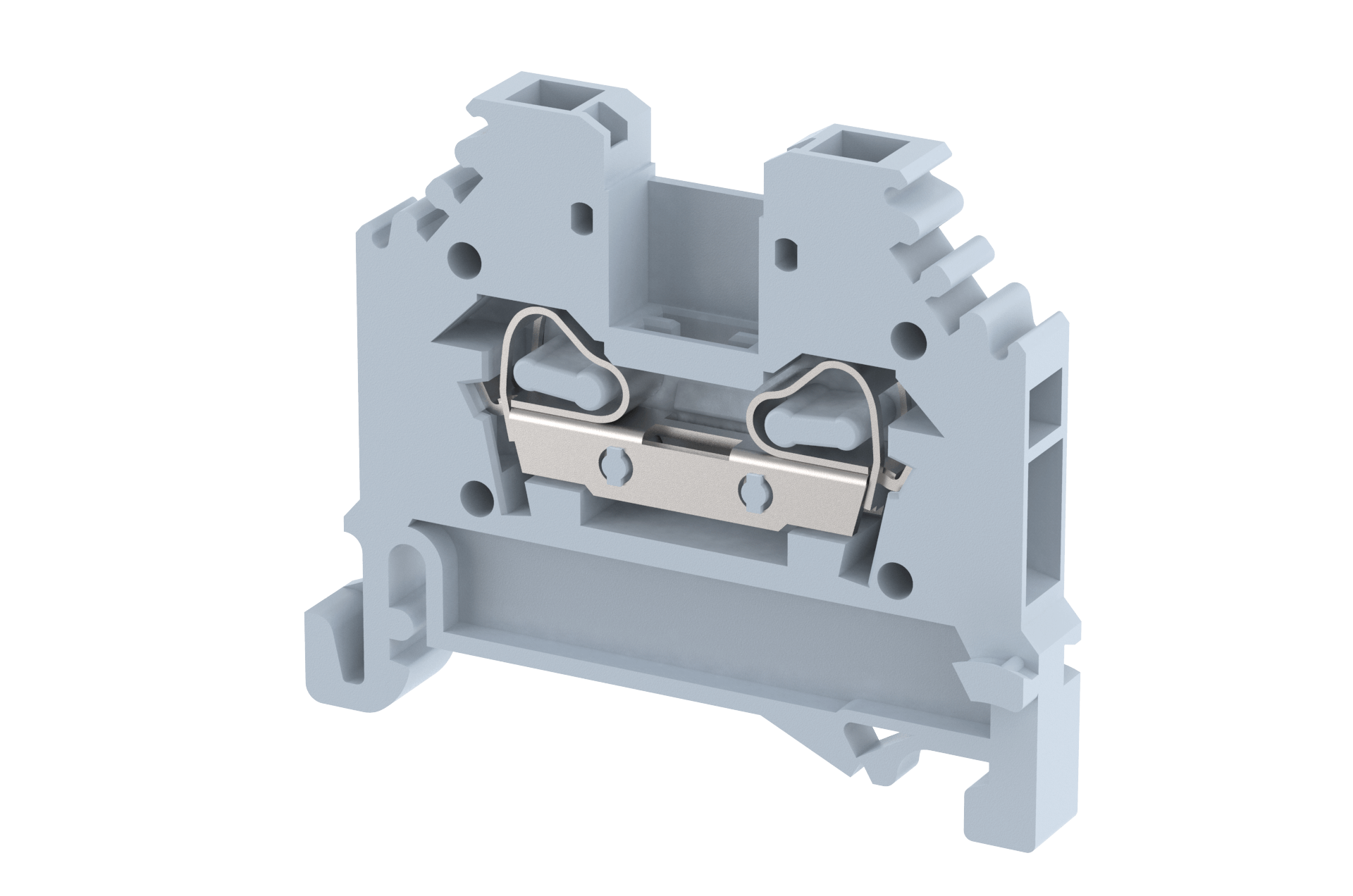 SCT2.5 Terminal Blocks Spring Cage Connection Feed Through Terminal Blocks Manufacturer and Supplier in India – Elmex 