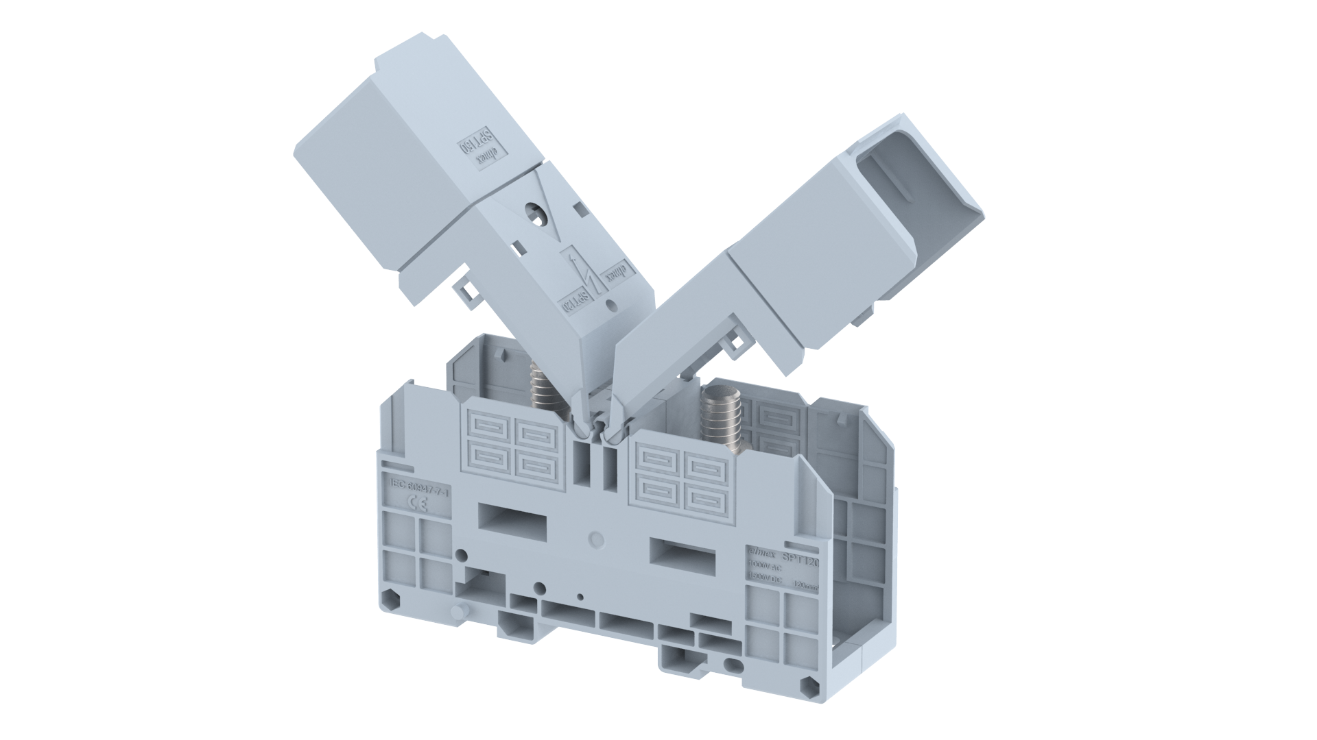 SPT120 Terminal Blocks Bolt Connection High-Current Terminal Blocks Manufacturer and Supplier in India – Elmex 