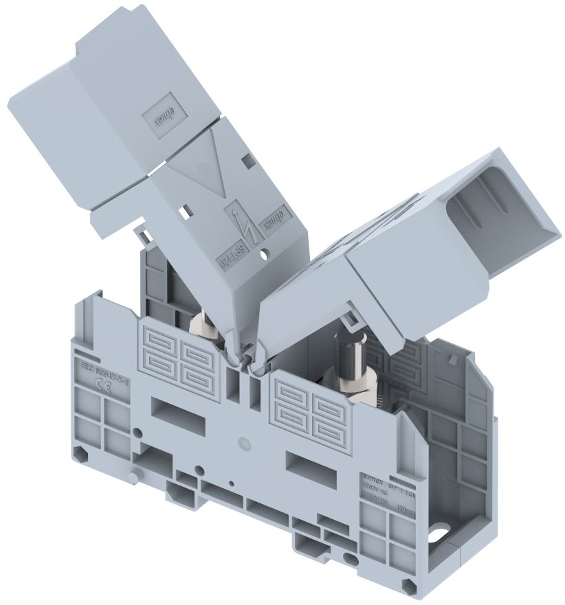 SPT120XL Terminal Blocks Bolt Connection High-Current Terminal Blocks Manufacturer and Supplier in India – Elmex 