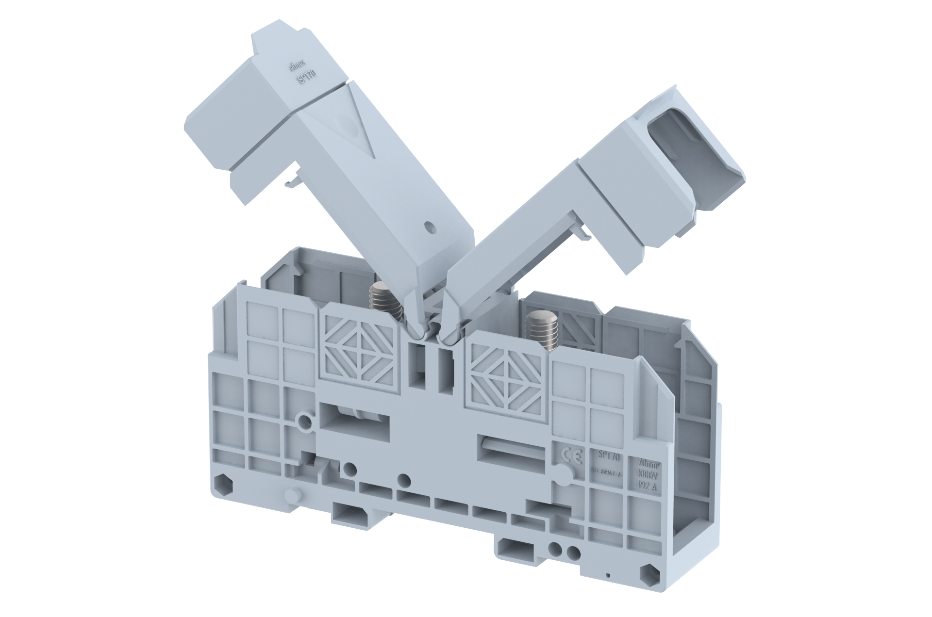 SPT70 Terminal Blocks Bolt Connection High-Current Terminal Blocks Manufacturer and Supplier in India – Elmex 