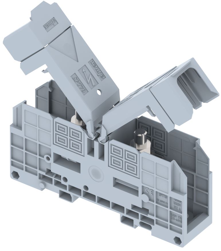 SPT70XL Terminal Blocks Bolt Connection High-Current Terminal Blocks Manufacturer and Supplier in India – Elmex 