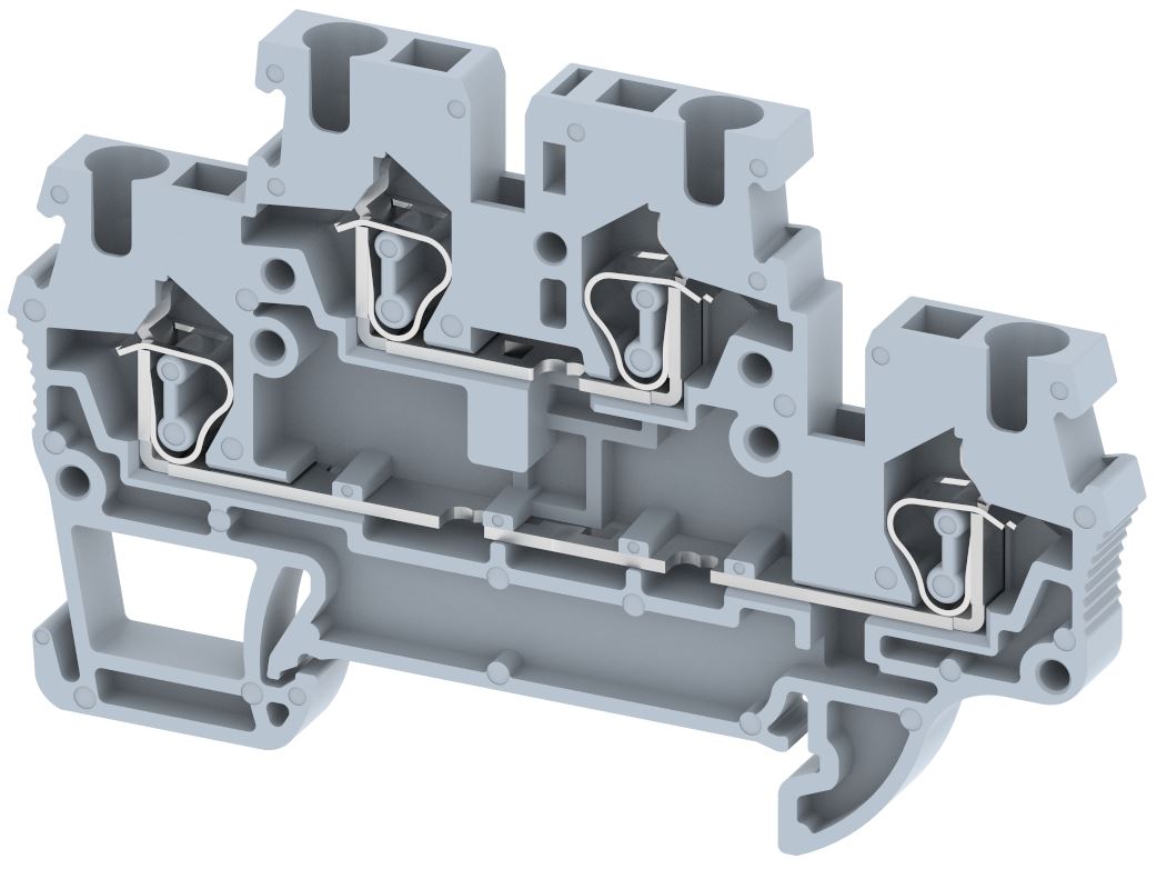 SQ2.5-2T Terminal Blocks Spring Cage Connection Multi Level Terminal Blocks Manufacturer and Supplier in India – Elmex 