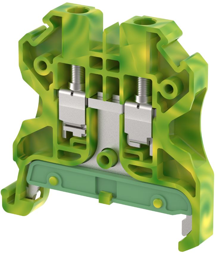 TGC4 Terminal Blocks Screw Connection Ground Terminal Blocks Manufacturer and Supplier in India – Elmex 