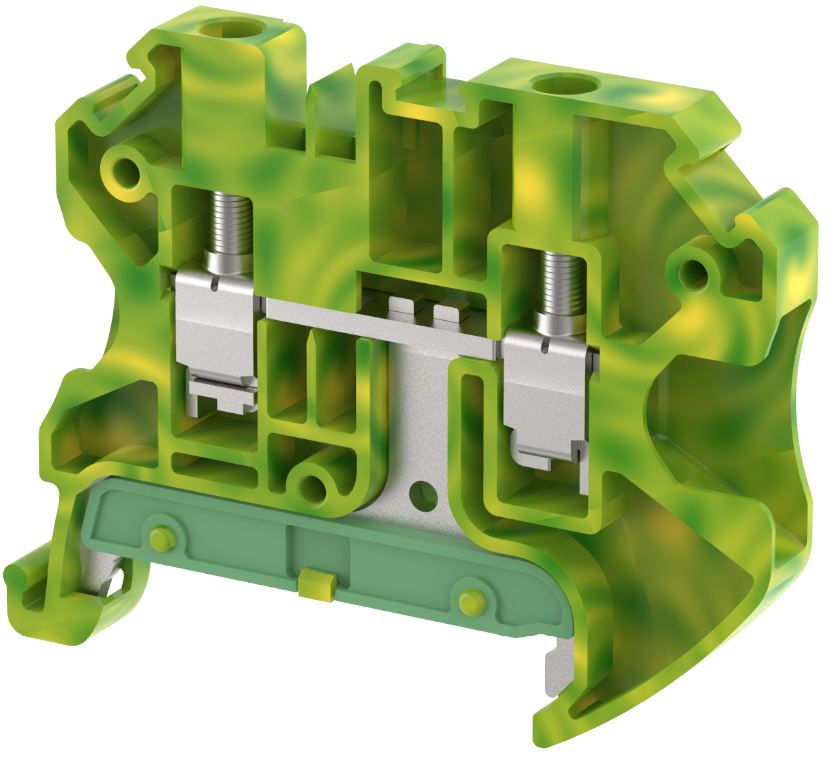TGQ4 Terminal Blocks Screw Connection Ground Terminal Blocks Manufacturer and Supplier in India – Elmex 