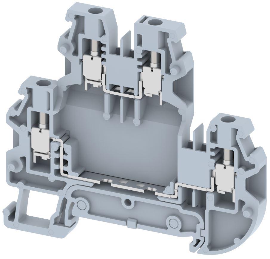TQ2.5-2T Terminal Blocks Screw Connection Multi Level Terminal Blocks Manufacturer and Supplier in India – Elmex 