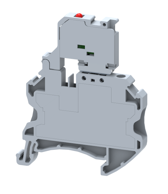 TQF4AD24V Terminal Blocks Screw Connection Fuse Terminal Blocks Manufacturer and Supplier in India – Elmex 