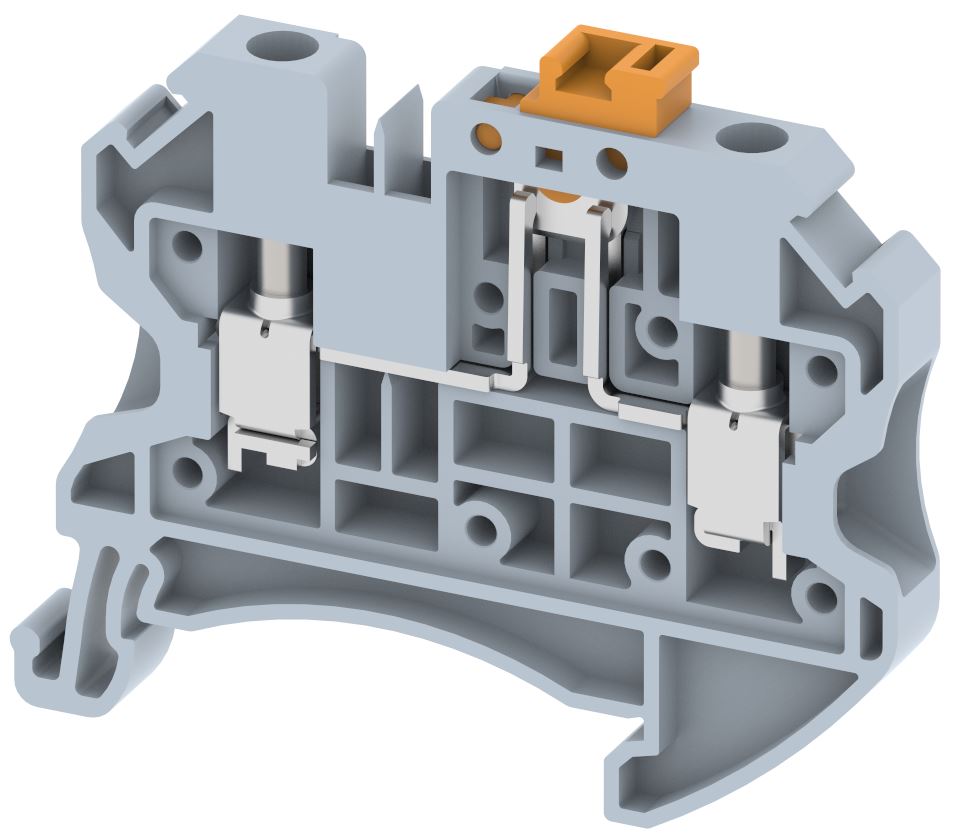 TQK4TS Terminal Blocks Screw Connection Knife Disconnect Terminal Blocks Manufacturer and Supplier in India – Elmex 
