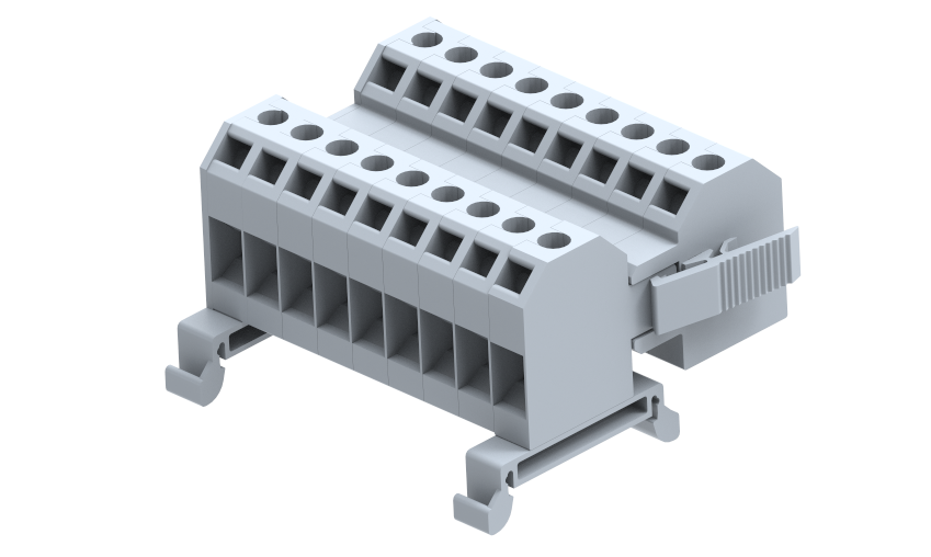 PS8M-9W Terminal Blocks Screw Connection Manufacturer and Supplier in India – Elmex 