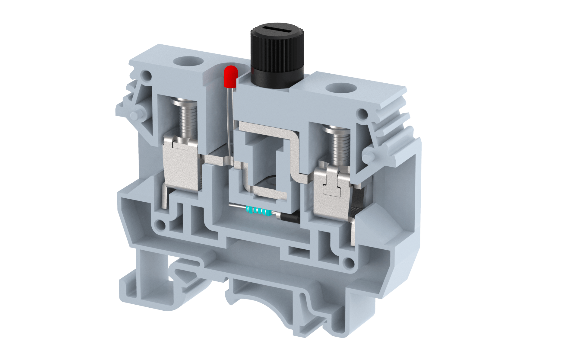 KUF10A1 Terminal Blocks Screw Connection Manufacturer and Supplier in India – Elmex 