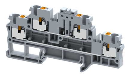 PQ4-2T Terminal Blocks Push In Connection Manufacturer and Supplier in India – Elmex 