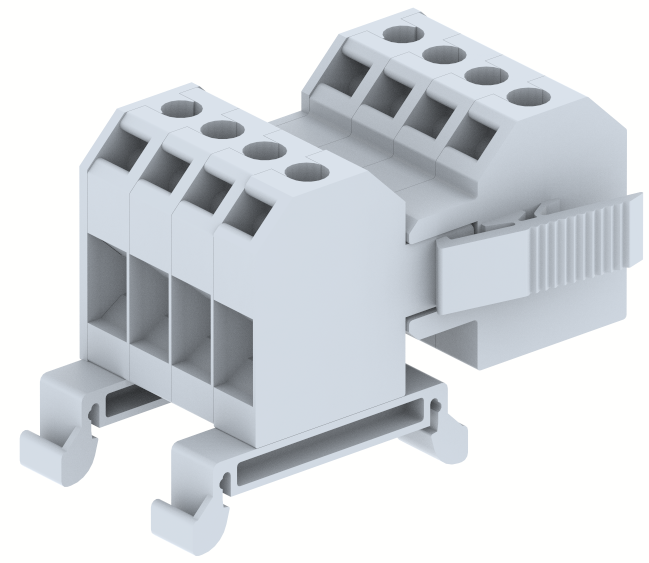 PS8M-4W Terminal Blocks Screw Connection Manufacturer and Supplier in India – Elmex 