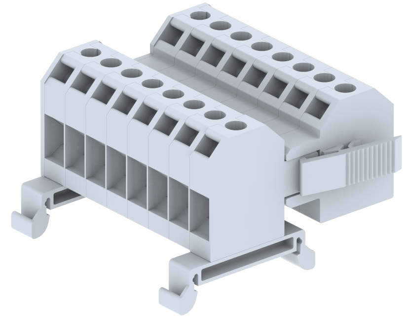 PS8M-8W Terminal Blocks Screw Connection Manufacturer and Supplier in India – Elmex 