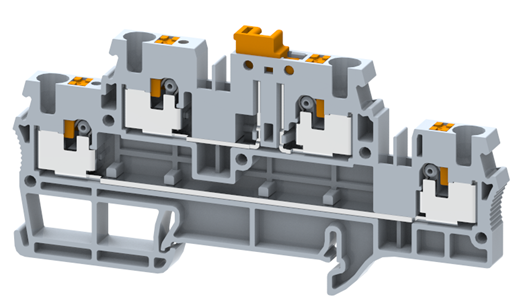 PQK4-2T Terminal Blocks Push In Connection Manufacturer and Supplier in India – Elmex 