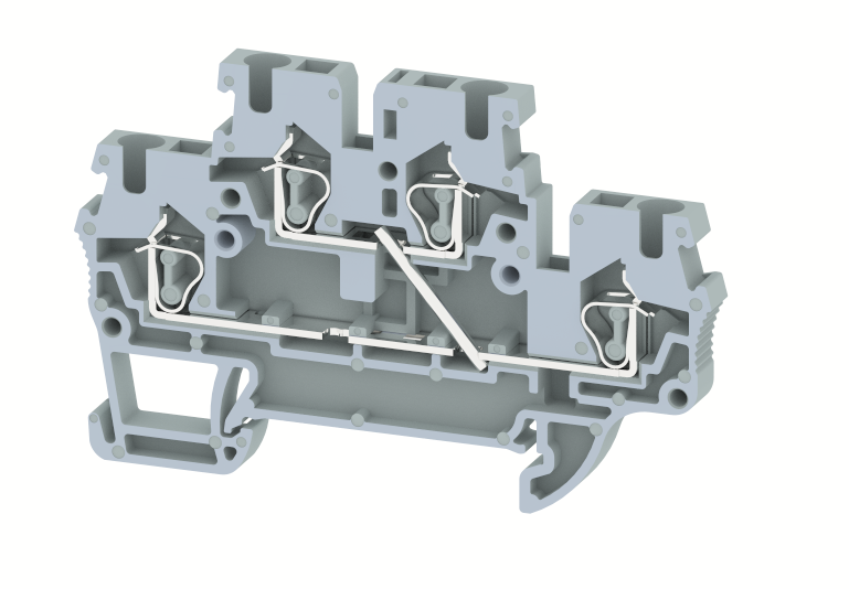 SQ2.5-2T+IS Terminal Blocks Spring Cage Connection Manufacturer and Supplier in India – Elmex 