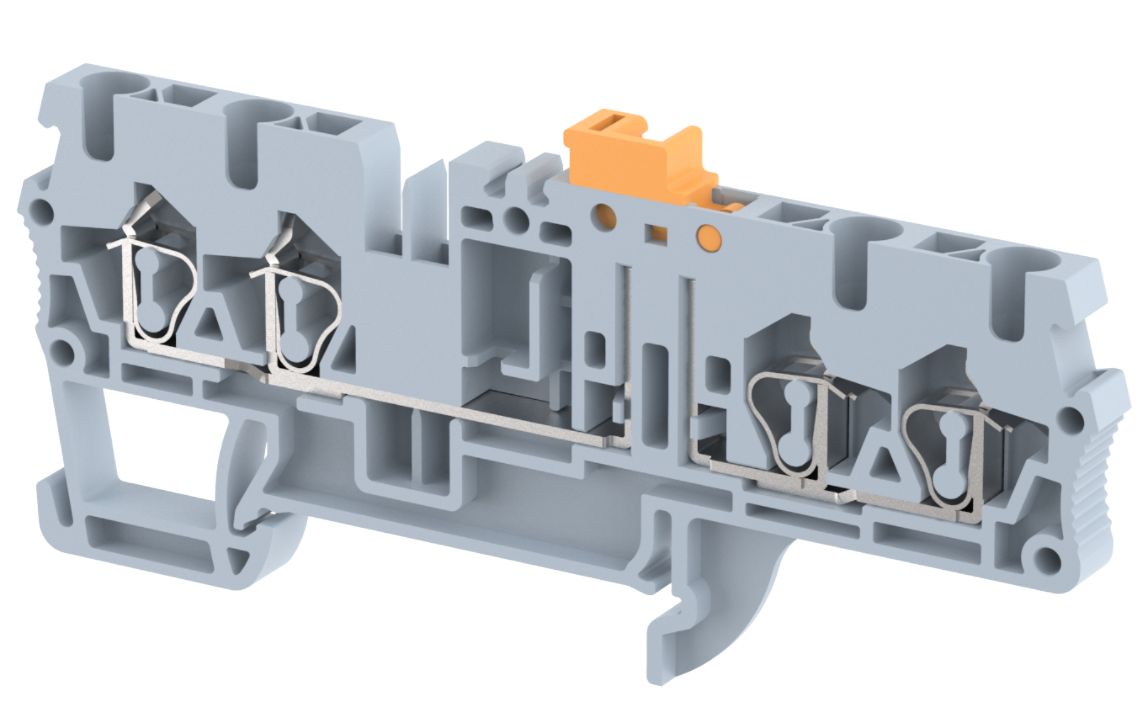 SQK2.5-2X2 Terminal Blocks Spring Cage Connection Manufacturer and Supplier in India – Elmex 